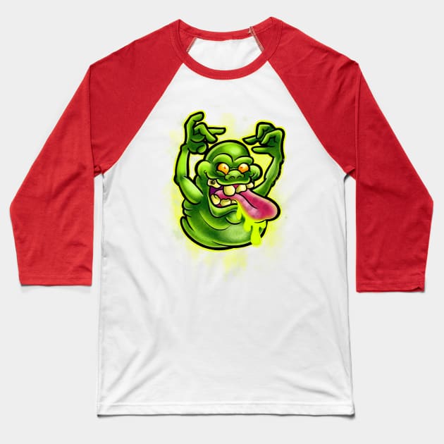 Slime'd Baseball T-Shirt by InkyMcStapleface